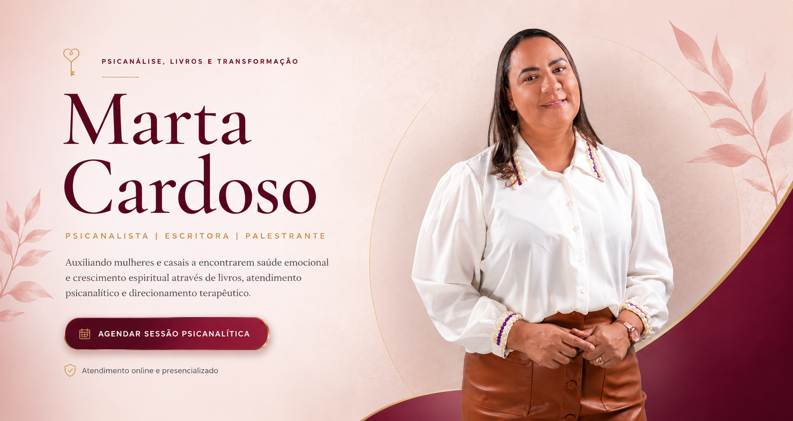 Marta Cardoso — Psicanalista, Escritora e Palestrante